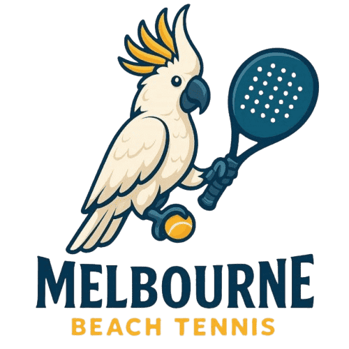 Beach tennis logo
